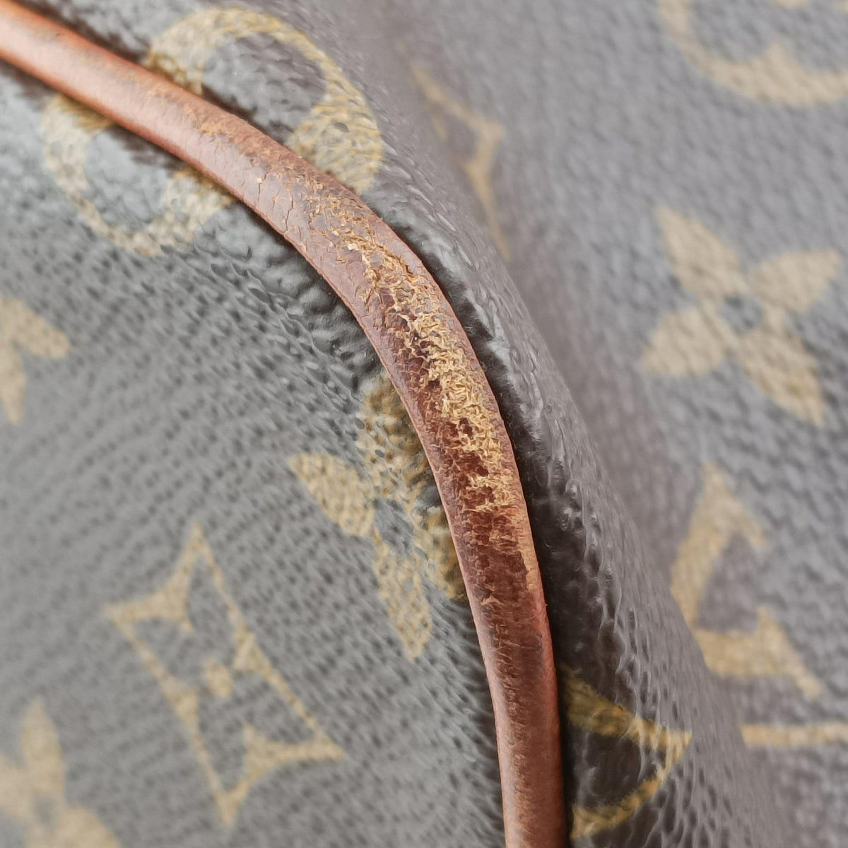 Secondhand Louis Vuitton PALERMO PM brown Monogram Canvas M40145 shoulderbag | stylenewstar