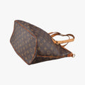 Secondhand Louis Vuitton PALERMO PM brown Monogram Canvas M40145 shoulderbag | stylenewstar