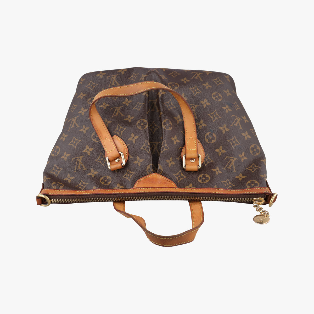 Secondhand Louis Vuitton PALERMO PM brown Monogram Canvas M40145 shoulderbag | stylenewstar