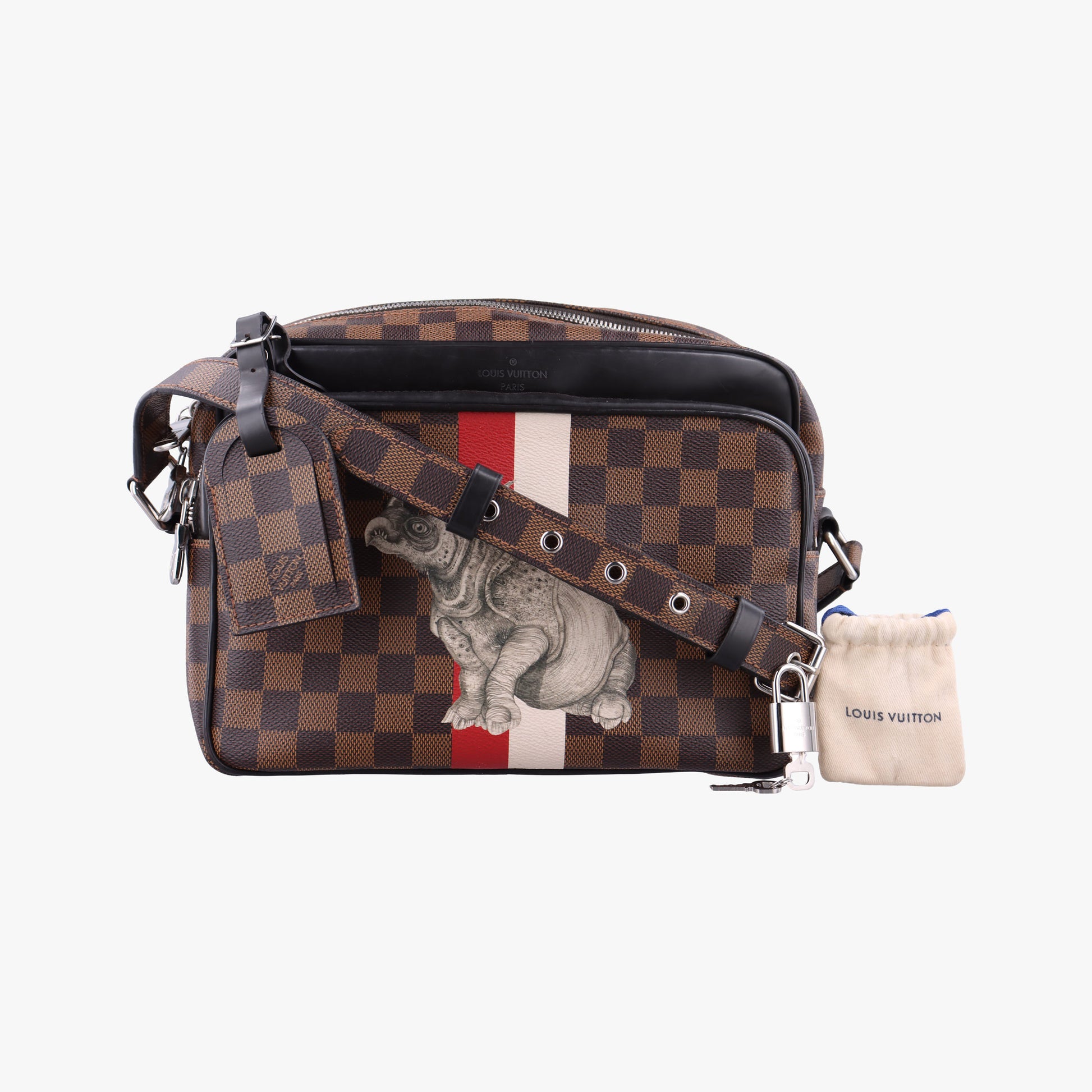 Nile PM Chapman Brothers EBENE Damier Canvas N42704 RI4156ナイルPM チャップマンブラザーズ エベヌ ダミエキャンバス N42704 RI4156