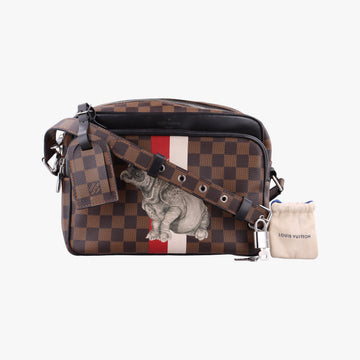 Nile PM Chapman Brothers EBENE Damier Canvas N42704 RI4156ナイルPM チャップマンブラザーズ エベヌ ダミエキャンバス N42704 RI4156