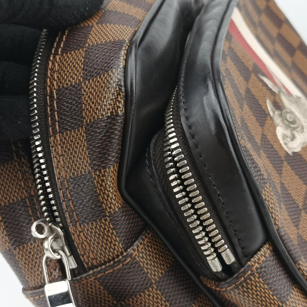 Nile PM Chapman Brothers EBENE Damier Canvas N42704 RI4156ナイルPM チャップマンブラザーズ エベヌ ダミエキャンバス N42704 RI4156