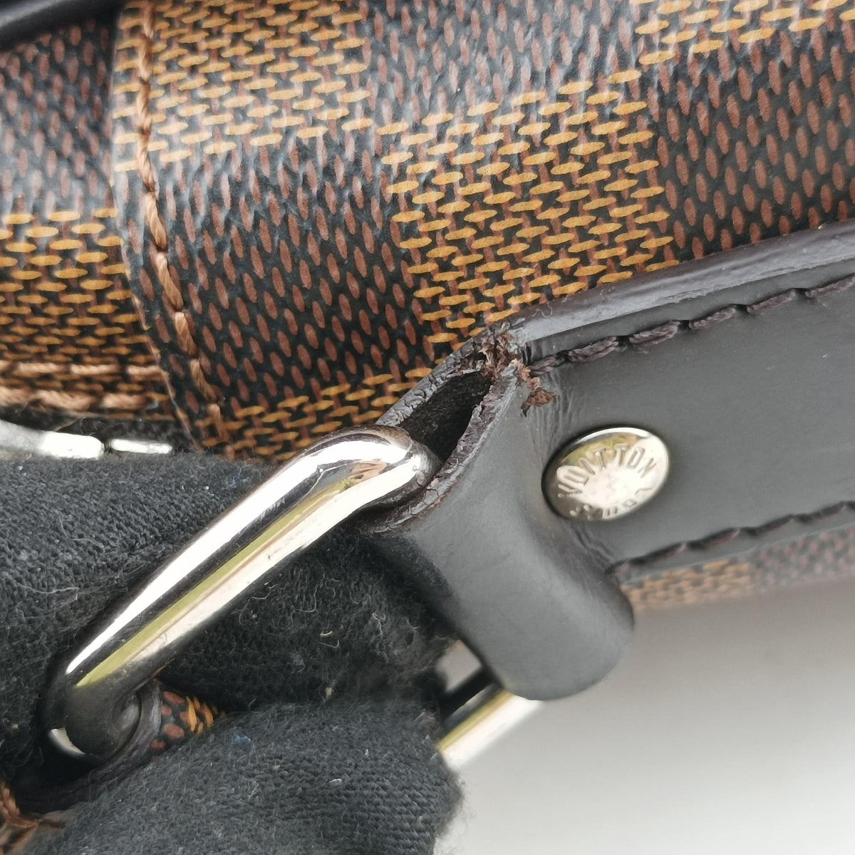 Nile PM Chapman Brothers EBENE Damier Canvas N42704 RI4156ナイルPM チャップマンブラザーズ エベヌ ダミエキャンバス N42704 RI4156