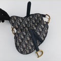 Saddle Navy Jacquard × Leather 03-RU-1108サドル ネイビー ジャガード×レザー 03-RU-1108