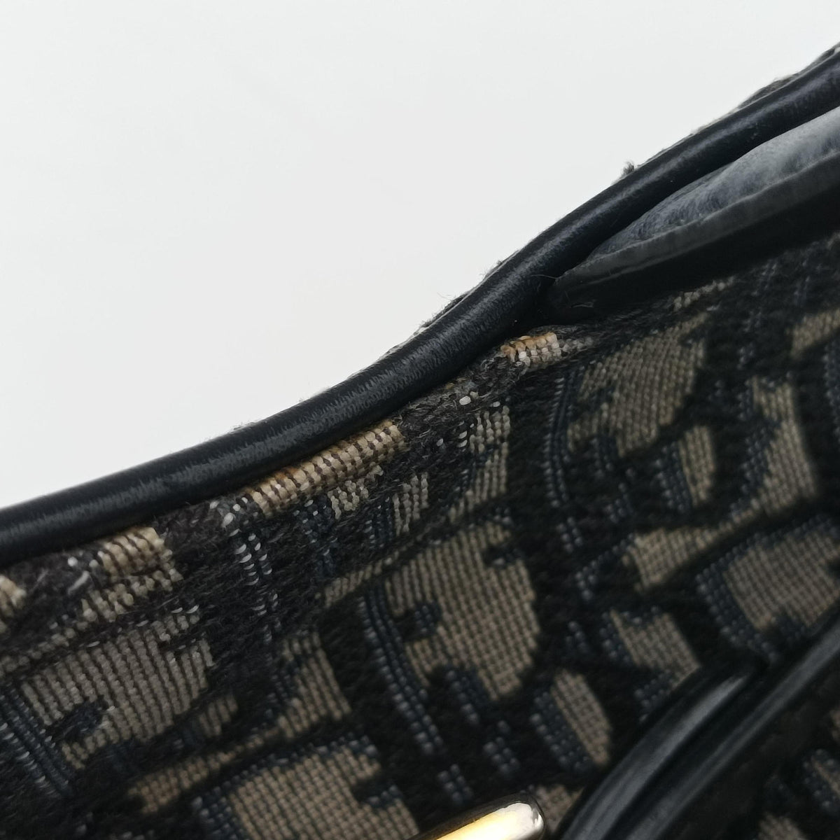 Saddle Navy Jacquard × Leather 03-RU-1108サドル ネイビー ジャガード×レザー 03-RU-1108