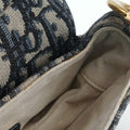 Saddle Navy Jacquard × Leather 03-RU-1108サドル ネイビー ジャガード×レザー 03-RU-1108