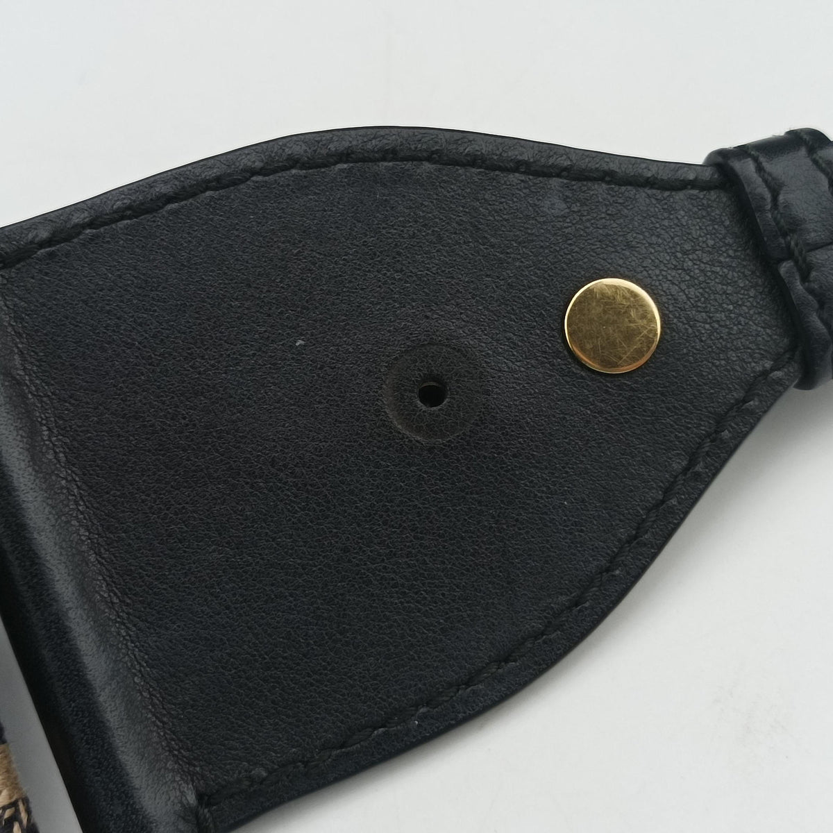 Saddle Navy Jacquard × Leather 03-RU-1108サドル ネイビー ジャガード×レザー 03-RU-1108