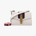 Sylvie Ivory×navy×red Leather 421882 G021593167シルヴィ アイボリー×ネイビー×レッド レザー 421882 G021593167