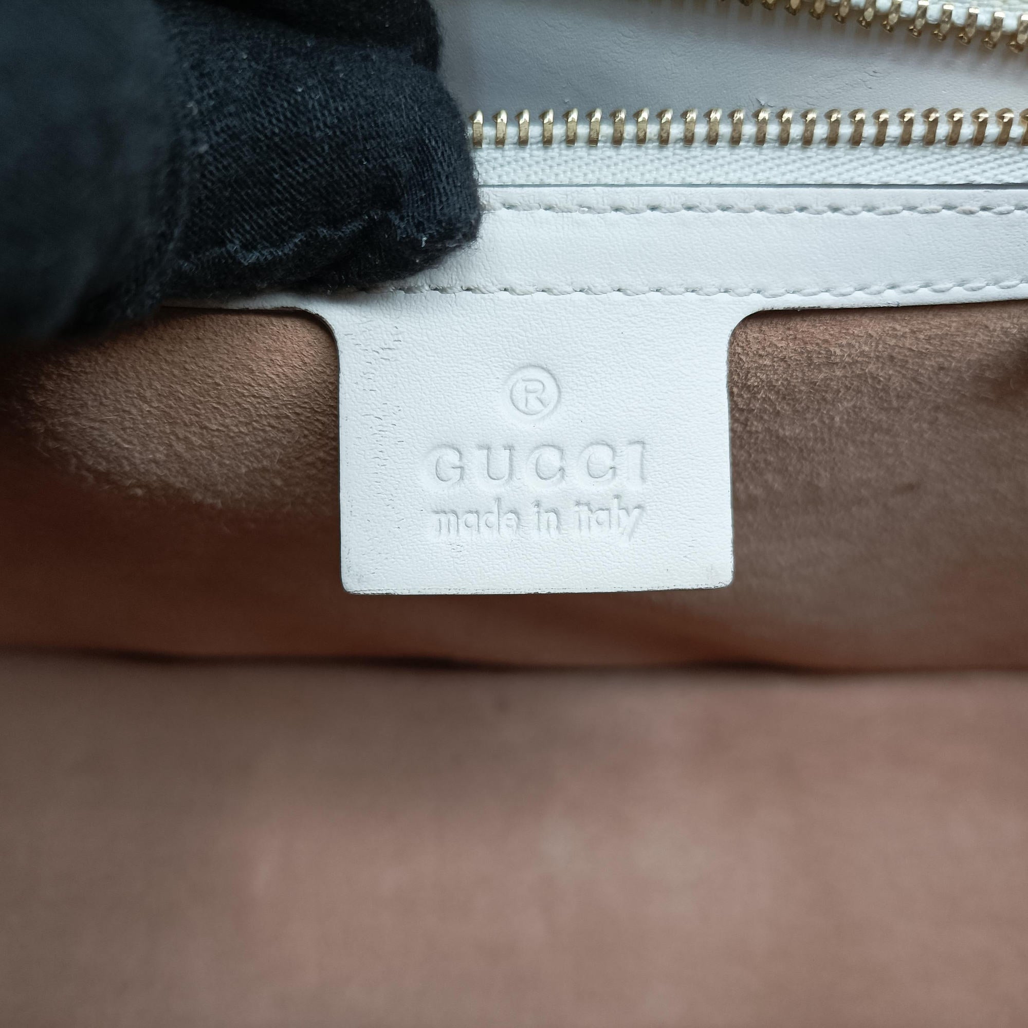 Sylvie Ivory×navy×red Leather 421882 G021593167シルヴィ アイボリー×ネイビー×レッド レザー 421882 G021593167
