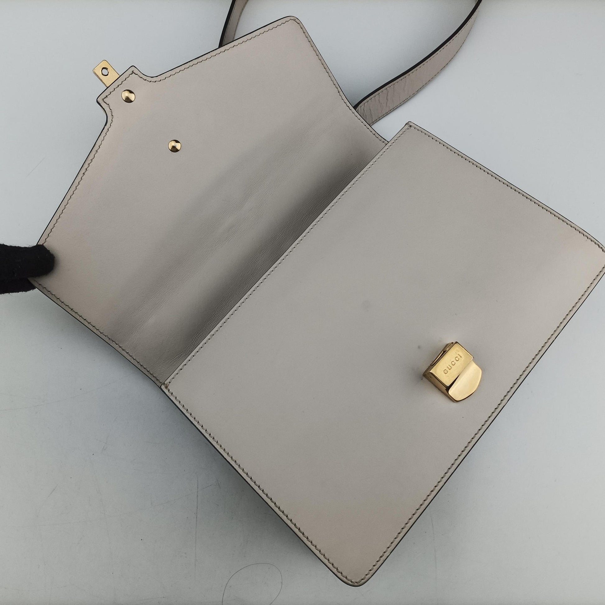 Sylvie Ivory×navy×red Leather 421882 G021593167シルヴィ アイボリー×ネイビー×レッド レザー 421882 G021593167
