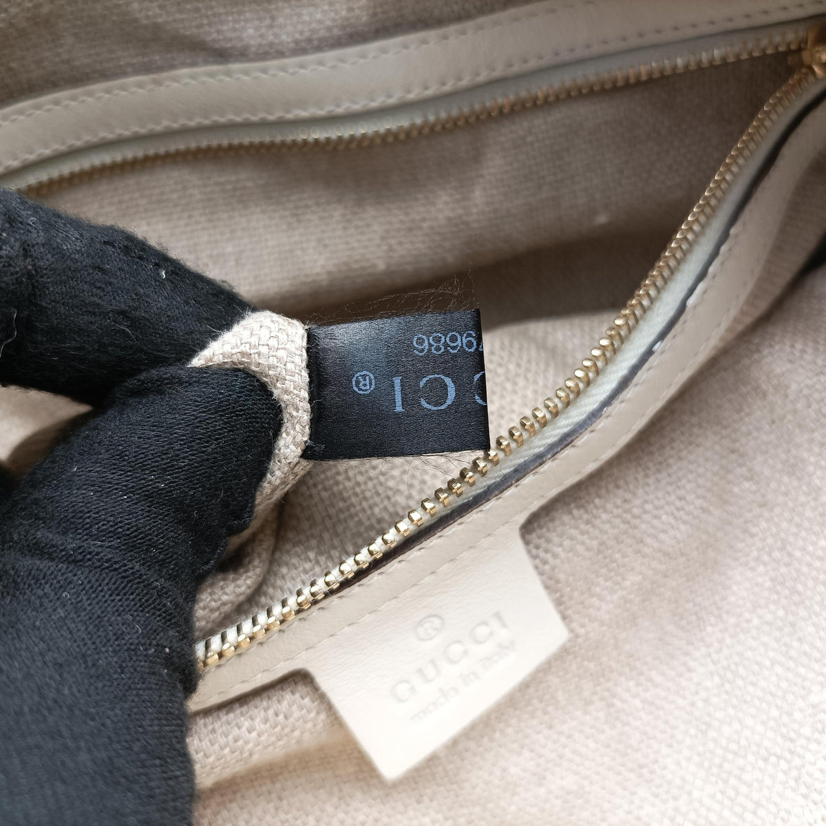 Vintage Gucci Bamboo White × Bordeaux Flora Canvas× Leather 171292 shoulderbag | stylenewstar