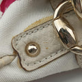 Vintage Gucci Bamboo White × Bordeaux Flora Canvas× Leather 171292 shoulderbag | stylenewstar