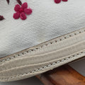 Vintage Gucci Bamboo White × Bordeaux Flora Canvas× Leather 171292 shoulderbag | stylenewstar