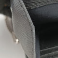Pre-owned Fendi Karlito Lagerfeld Studded Black Leather 8M0346 shoulderbag | stylenewstar