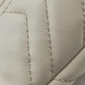 Pre-owned Gucci GG Marmont White Leather 575163 shoulderbag | stylenewstar