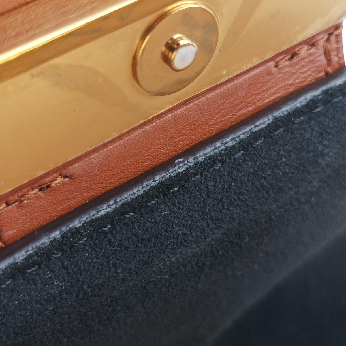 Pre-owned Louis Vuitton DAUPHINE MINI brown Monogram Reverse M45959 shoulderbag | stylenewstar