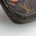 Pre-owned Louis Vuitton Pochette Accessoires brown×multi Monogram Canvas M48615 handbag | stylenewstar
