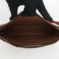 Pre-owned Louis Vuitton Pochette Accessoires brown×multi Monogram Canvas M48615 handbag | stylenewstar