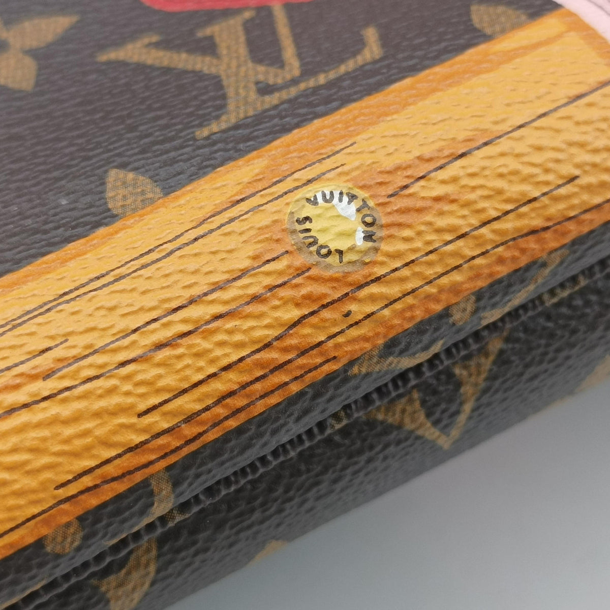 Vintage Louis Vuitton Neverfull MM Summer Trunk brown×Multicolor Monogram Canvas M41390 handbag | stylenewstar