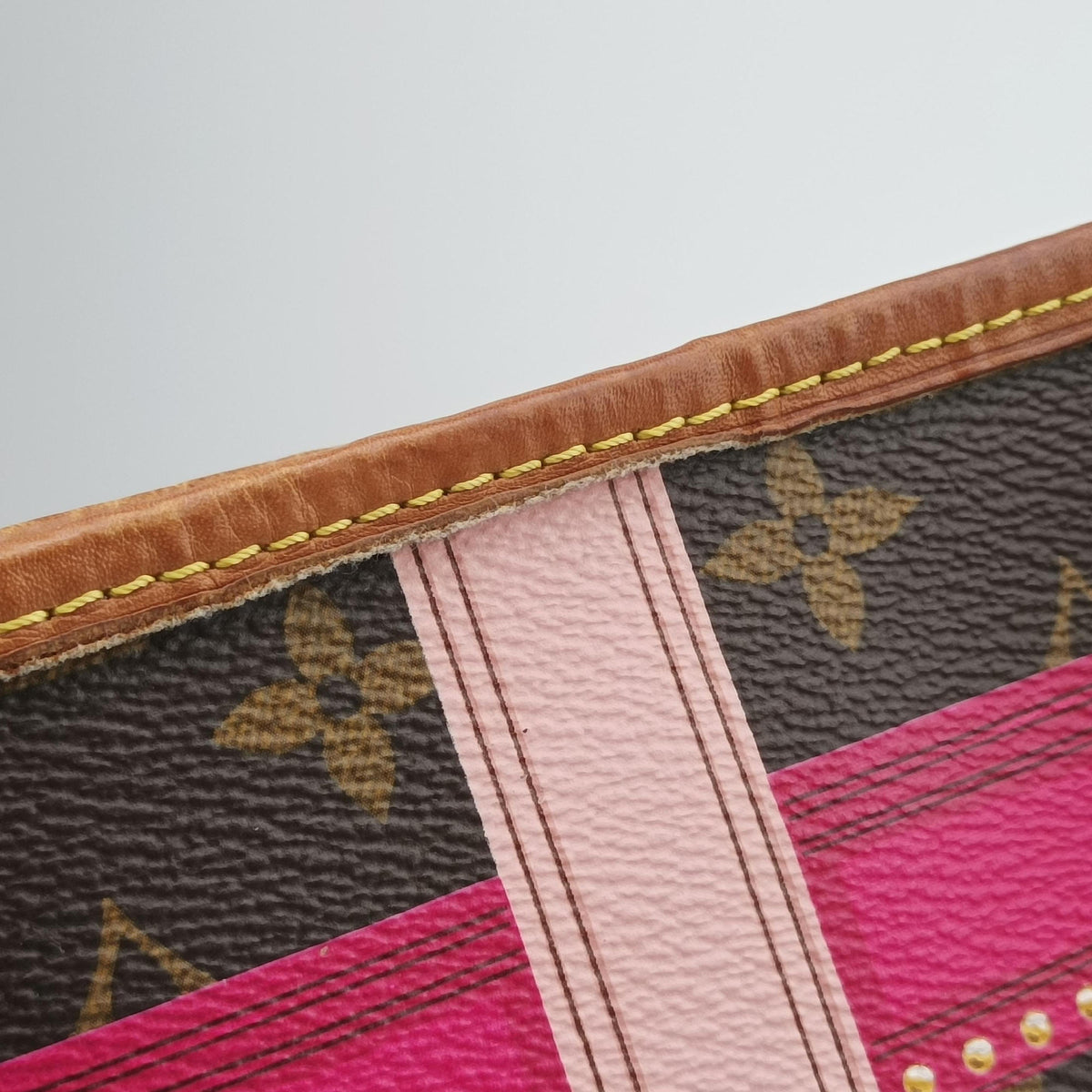 Vintage Louis Vuitton Neverfull MM Summer Trunk brown×Multicolor Monogram Canvas M41390 handbag | stylenewstar