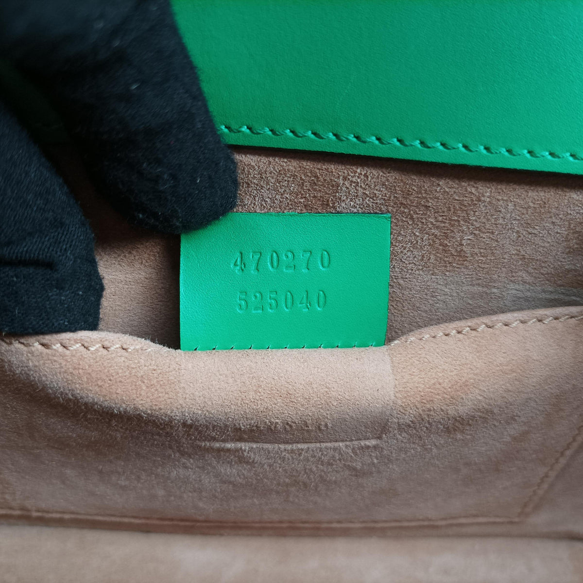 Sylvie Green Leather 470270 I021312197シルヴィ グリーン レザー 470270 I021312197