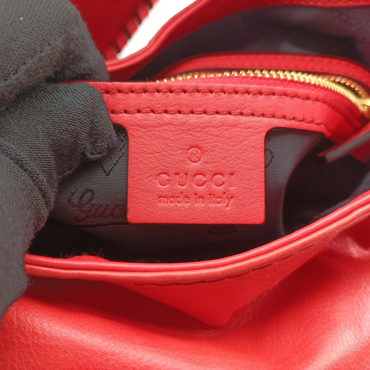Pre-owned Gucci New Jackie Orange Leather 219725 shoulderbag | stylenewstar
