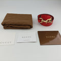 Pre-owned Gucci New Jackie Orange Leather 219725 shoulderbag | stylenewstar