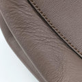 Pre-owned Fendi 2 JOURS Brown Leather 8BH250 shoulderbag | stylenewstar