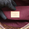 Pre-owned Louis Vuitton Montaigne BB Brown Monogram Canvas M41055 shoulderbag | stylenewstar