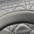 Pre-owned Christian Dior Lady Dior Black lambskin  handbag | stylenewstar