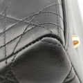 Pre-owned Christian Dior Lady Dior Black lambskin  handbag | stylenewstar