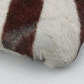 Pre-owned Christian Dior Jazz club Pouch Brown×Ivory ponyhair  clutchbag | stylenewstar