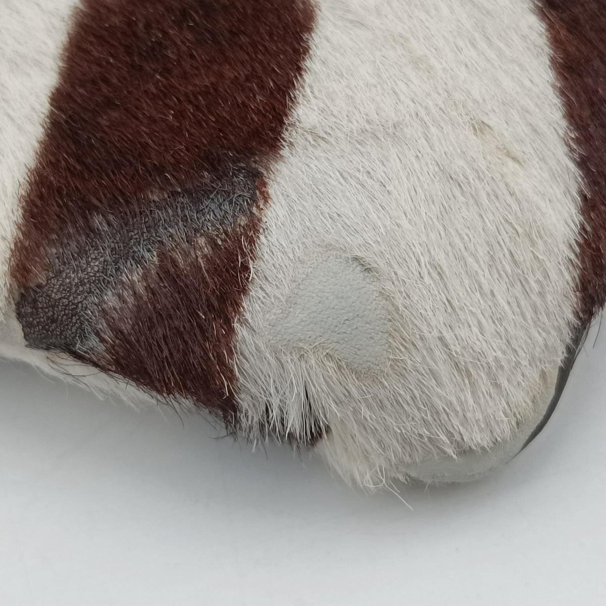 Pre-owned Christian Dior Jazz club Pouch Brown×Ivory ponyhair  clutchbag | stylenewstar