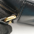 Pre-owned Gucci Bee Web Black Leather 412008 shoulderbag | stylenewstar