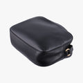 Pre-owned Gucci Bee Web Black Leather 412008 shoulderbag | stylenewstar