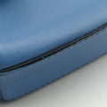 Pre-owned Fendi Micro Peekaboo Blue Leather 8M0355 shoulderbag | stylenewstar
