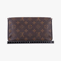 Pre-owned Louis Vuitton Pochette Felicie Brown Monogram Canvas M61276 shoulderbag | stylenewstar