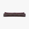 Pre-owned Louis Vuitton Pochette Felicie Brown Monogram Canvas M61276 shoulderbag | stylenewstar