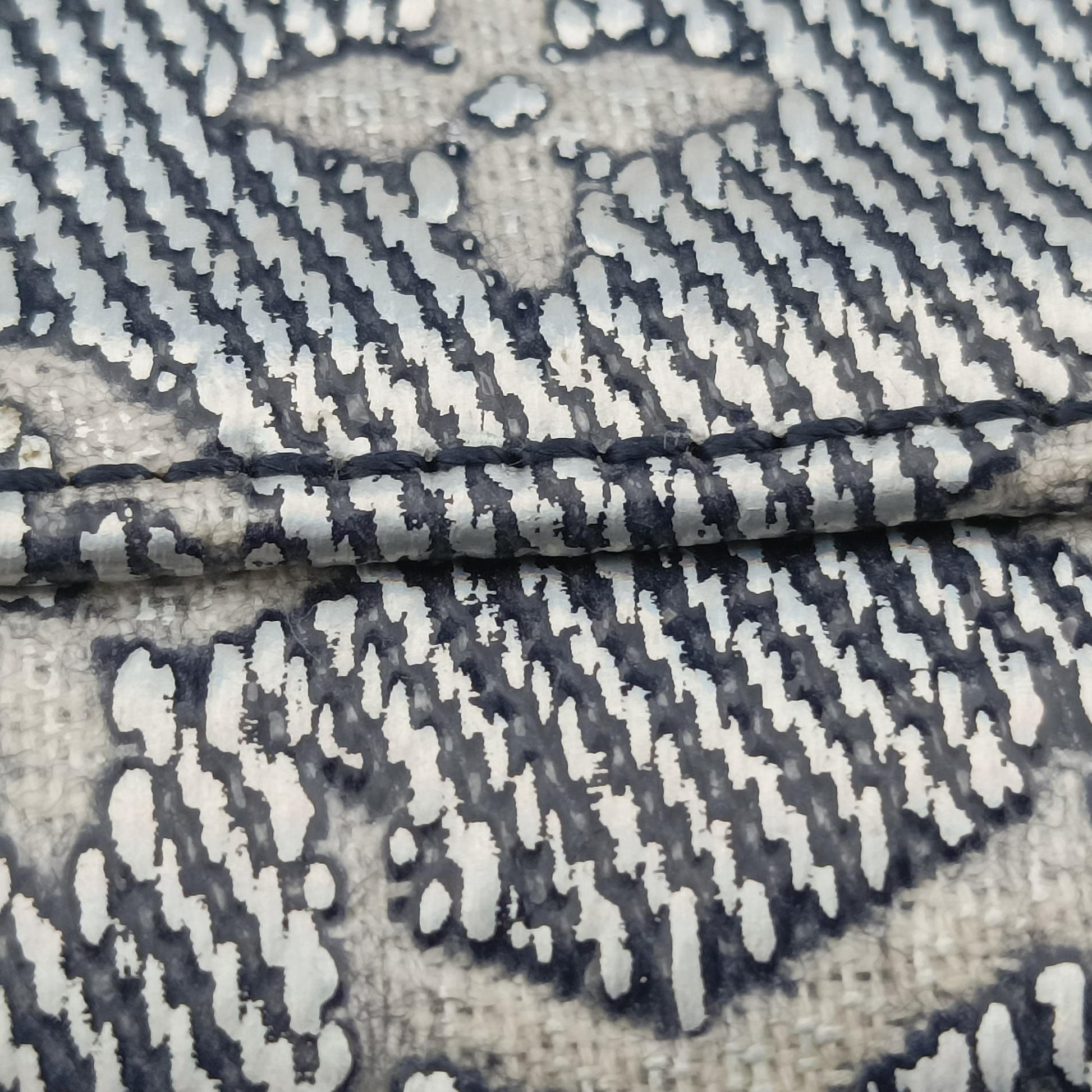 Micro Vanity Gray×Blue MONOGRAM JACQUARD DENIM M82467 IC Chipマイクロ バニティ グレー×ブルー モノグラム ジャカード デニム M82467 ICチップ