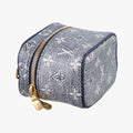 Micro Vanity Gray×Blue MONOGRAM JACQUARD DENIM M82467 IC Chipマイクロ バニティ グレー×ブルー モノグラム ジャカード デニム M82467 ICチップ