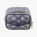Micro Vanity Gray×Blue MONOGRAM JACQUARD DENIM M82467 IC Chipマイクロ バニティ グレー×ブルー モノグラム ジャカード デニム M82467 ICチップ