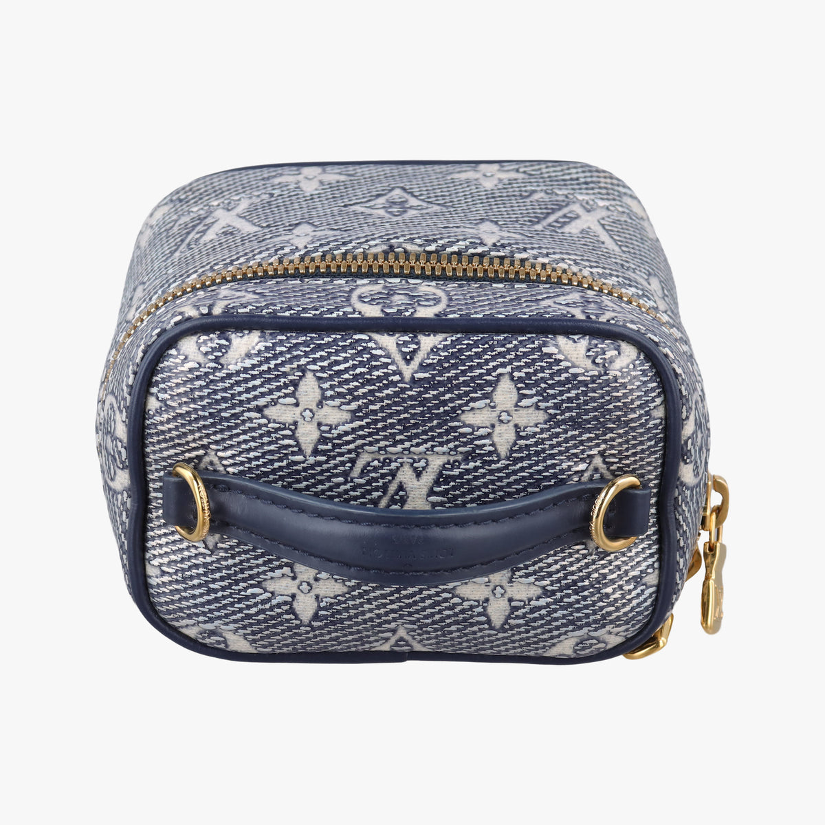 Micro Vanity Gray×Blue MONOGRAM JACQUARD DENIM M82467 IC Chipマイクロ バニティ グレー×ブルー モノグラム ジャカード デニム M82467 ICチップ