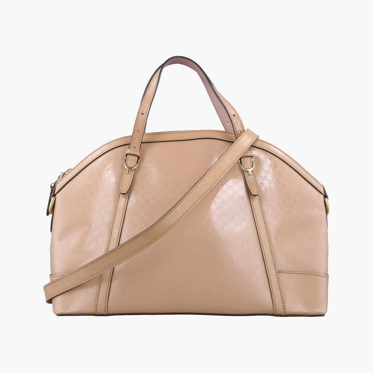 Microguccissima Beige Patent Leather 309614 D014105809マイクログッチシマ ベージュ パテント 309614 D014105809