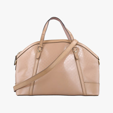 Microguccissima Beige Patent Leather 309614 D014105809マイクログッチシマ ベージュ パテント 309614 D014105809