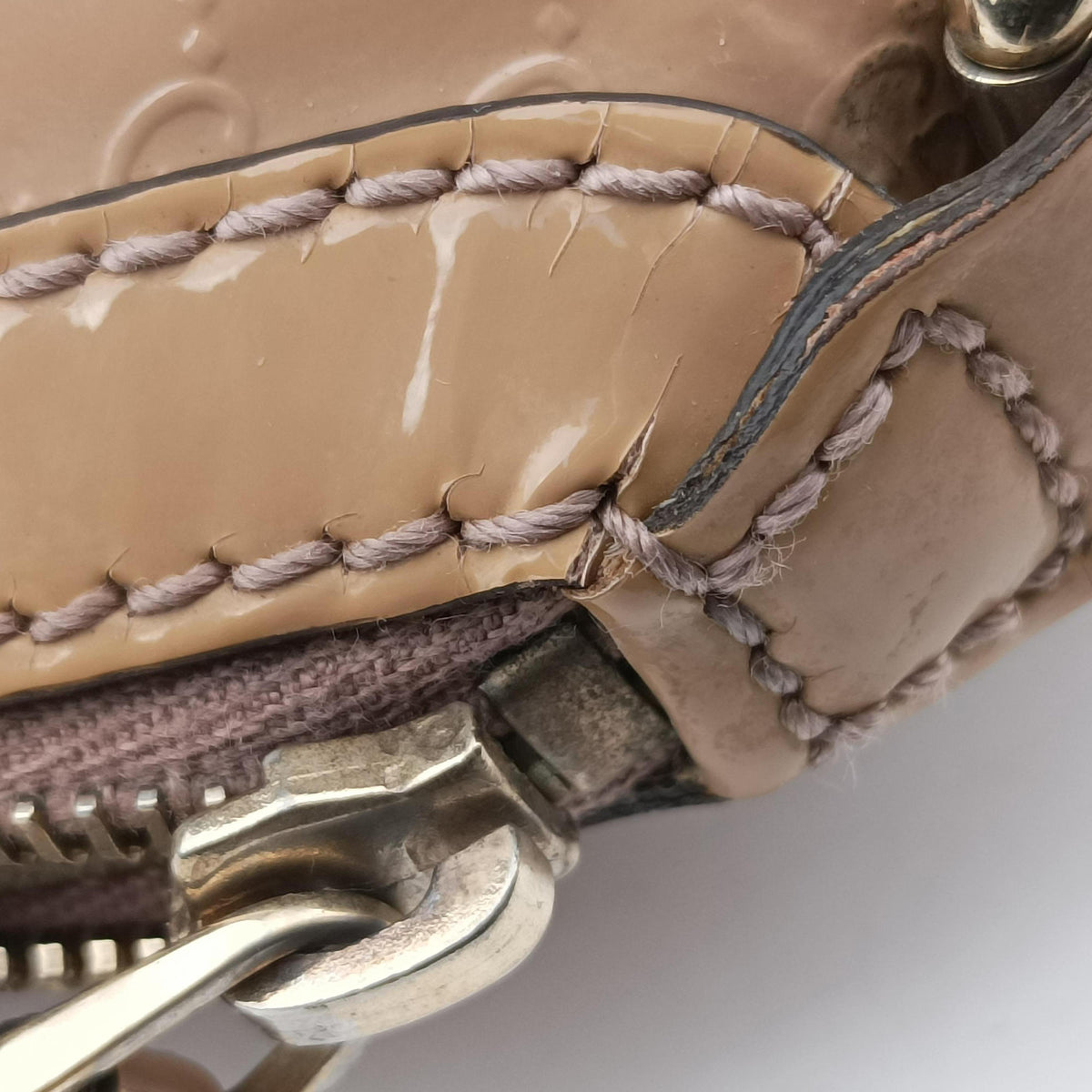 Microguccissima Beige Patent Leather 309614 D014105809マイクログッチシマ ベージュ パテント 309614 D014105809