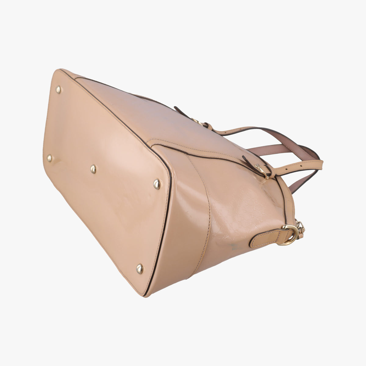 Microguccissima Beige Patent Leather 309614 D014105809マイクログッチシマ ベージュ パテント 309614 D014105809
