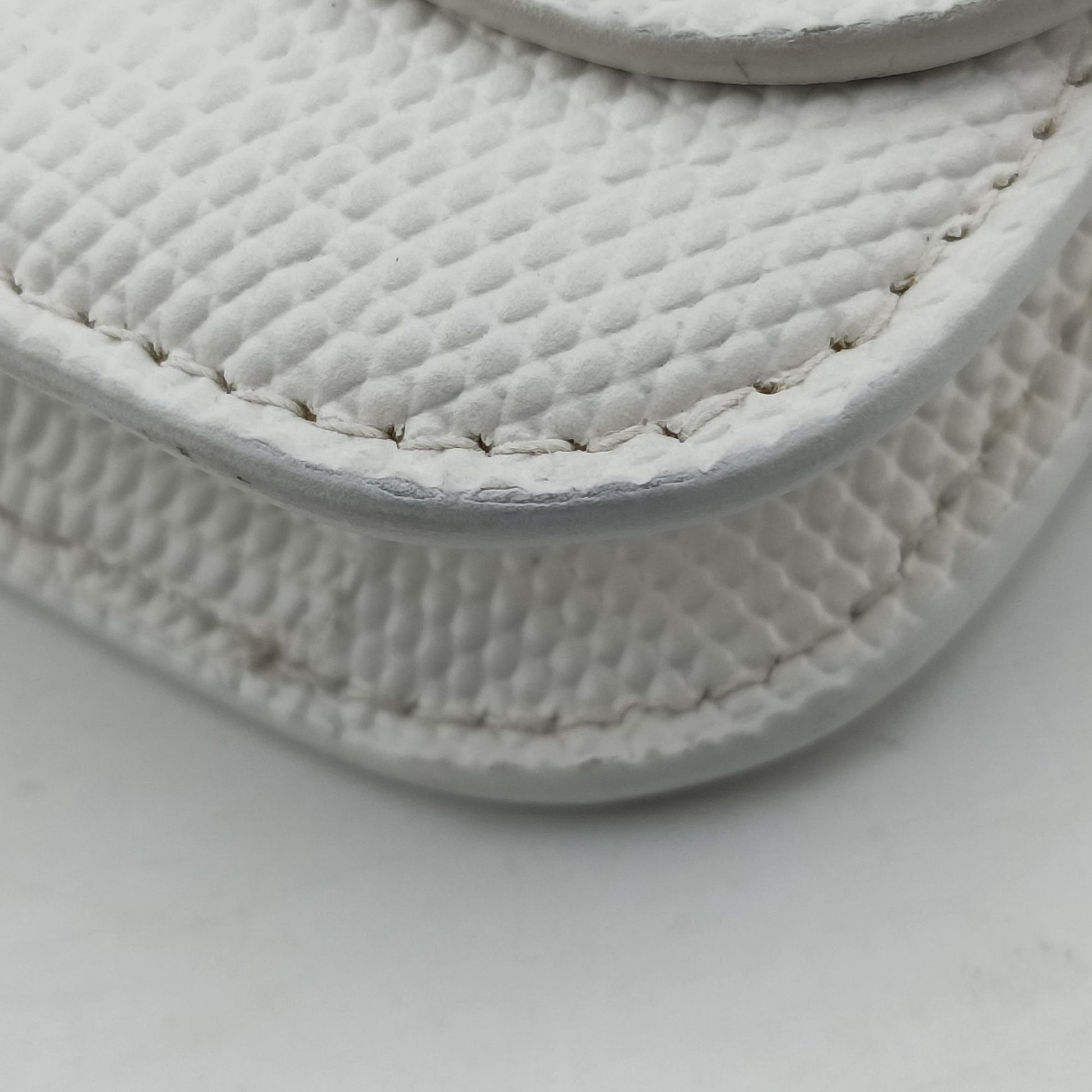 B.Logo White Leather 593615.9000.U.568148B.ロゴ ホワイト レザー 593615.9000.U.568148