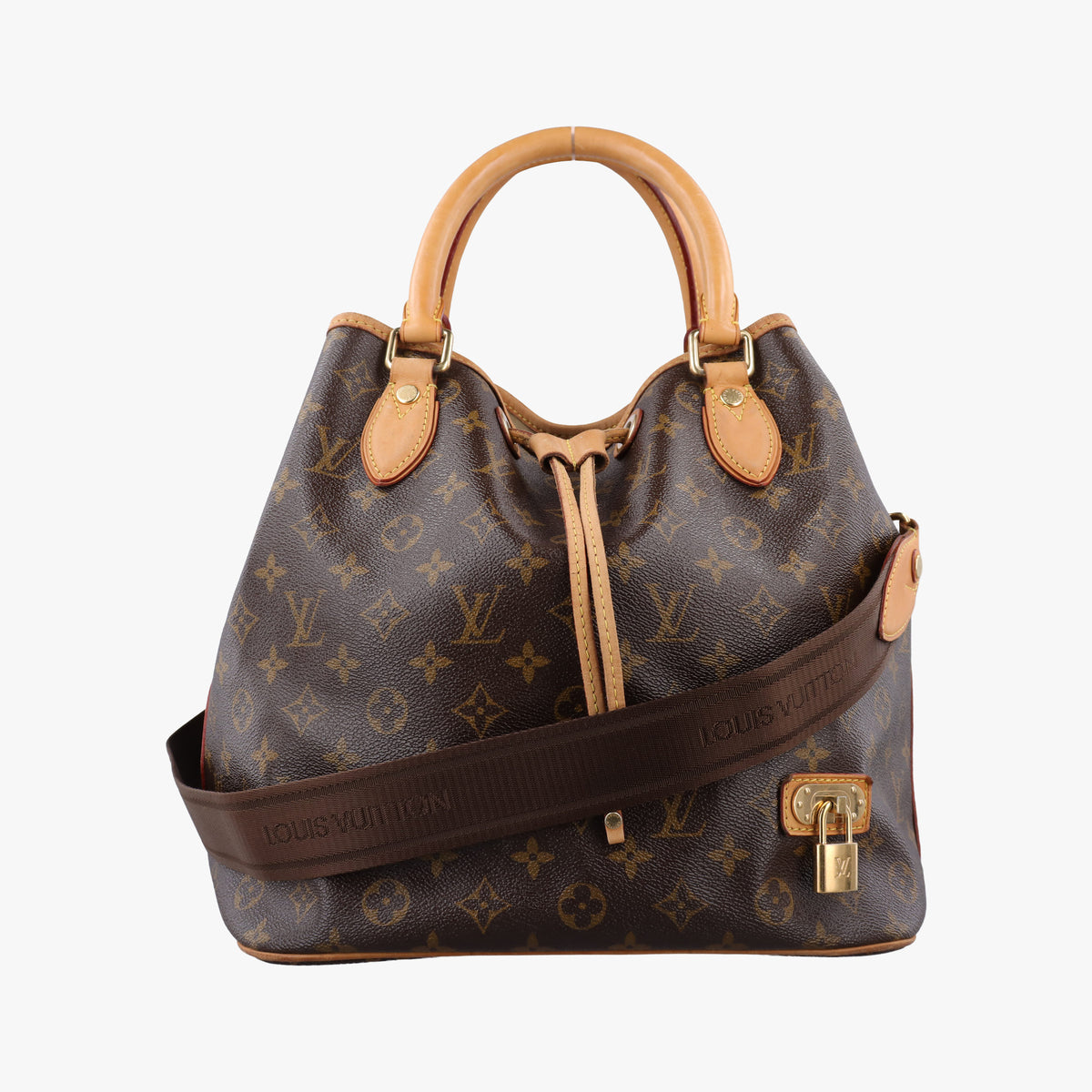 Secondhand Louis Vuitton Neo Brown×Beige Monogram Canvas M40372 shoulderbag | stylenewstar