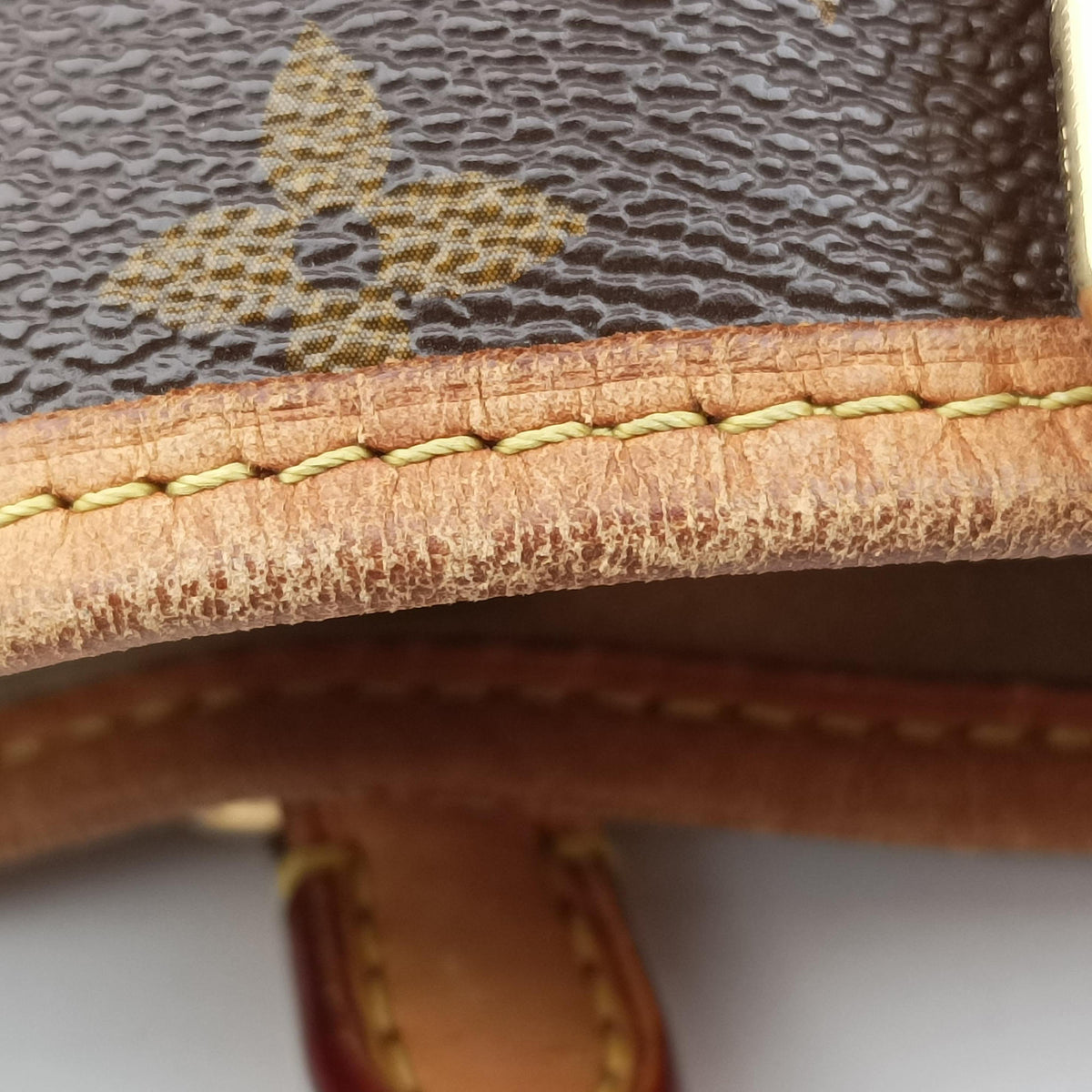 Secondhand Louis Vuitton Neo Brown×Beige Monogram Canvas M40372 shoulderbag | stylenewstar