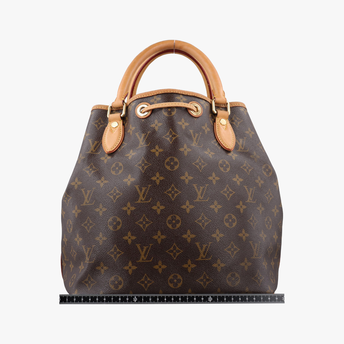 Secondhand Louis Vuitton Neo Brown×Beige Monogram Canvas M40372 shoulderbag | stylenewstar